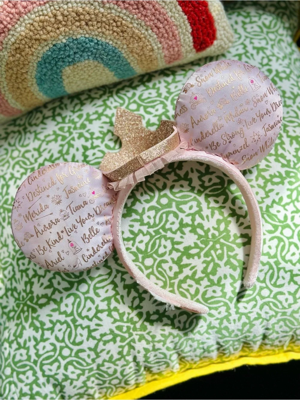 Disney Parks Princess Minnie Mouse Ears Headband